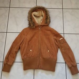 BEAUTIFUL & WARM Suede & Fur Coat